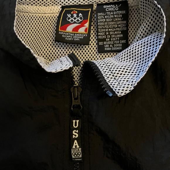 Team USA 90s half zip pullover Size Small - Picture 2 of 4